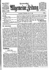 Czernowitzer Allgemeine Zeitung