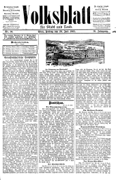 Volksblatt für Stadt und Land