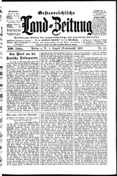 Österreichische Land-Zeitung