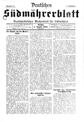 Deutsches Südmährerblatt