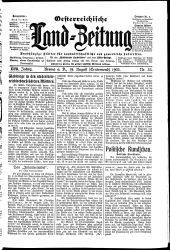 Österreichische Land-Zeitung