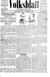 Volksblatt für Stadt und Land