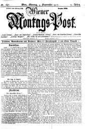 Wiener Montags-Post