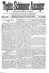 Teplitz-Schönauer Anzeiger