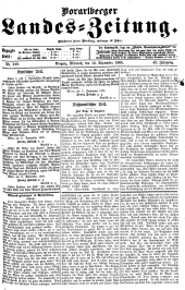 Vorarlberger Landes-Zeitung