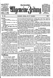 Czernowitzer Allgemeine Zeitung