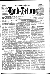 Österreichische Land-Zeitung