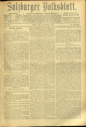 Salzburger Volksblatt: unabh. Tageszeitung f. Stadt u. Land Salzburg