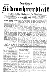 Deutsches Südmährerblatt