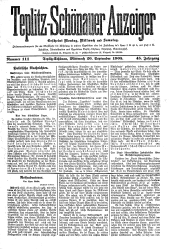 Teplitz-Schönauer Anzeiger