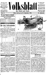 Volksblatt für Stadt und Land