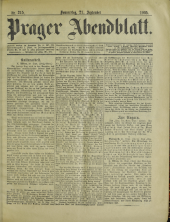 Prager Abendblatt