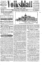 Volksblatt für Stadt und Land