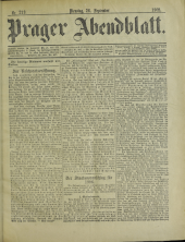 Prager Abendblatt