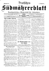 Deutsches Südmährerblatt