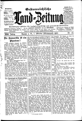 Österreichische Land-Zeitung