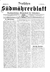 Deutsches Südmährerblatt