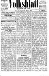 Volksblatt für Stadt und Land