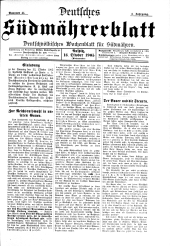 Deutsches Südmährerblatt