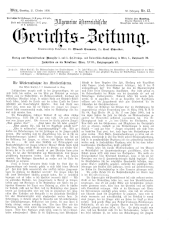 Allgemeine Österreichische Gerichtszeitung