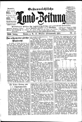 Österreichische Land-Zeitung