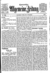 Czernowitzer Allgemeine Zeitung