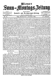 Wiener Sonn- und Montags-Zeitung