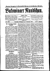 Bukowinaer Rundschau