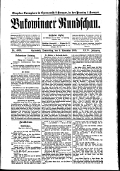 Bukowinaer Rundschau