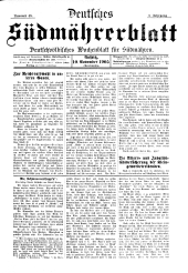 Deutsches Südmährerblatt