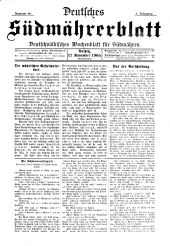 Deutsches Südmährerblatt