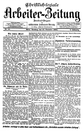 Christlich-soziale Arbeiter-Zeitung