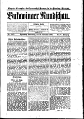 Bukowinaer Rundschau
