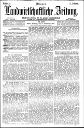 Wiener Landwirtschaftliche Zeitung