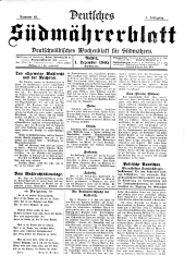 Deutsches Südmährerblatt