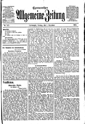 Czernowitzer Allgemeine Zeitung