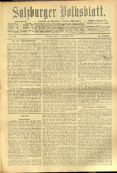 Salzburger Volksblatt: unabh. Tageszeitung f. Stadt u. Land Salzburg
