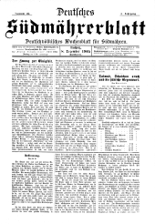 Deutsches Südmährerblatt