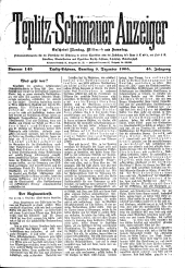 Teplitz-Schönauer Anzeiger