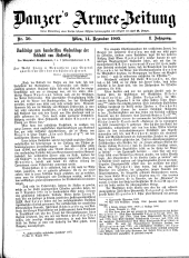 Danzers Armee-Zeitung