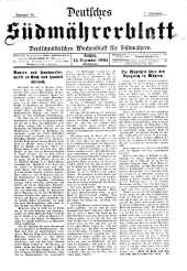 Deutsches Südmährerblatt