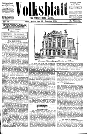 Volksblatt für Stadt und Land