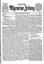 Czernowitzer Allgemeine Zeitung