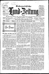 Österreichische Land-Zeitung