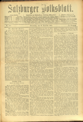 Salzburger Volksblatt: unabh. Tageszeitung f. Stadt u. Land Salzburg