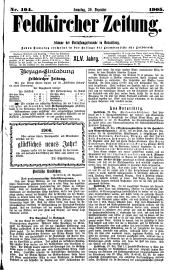 Feldkircher Zeitung