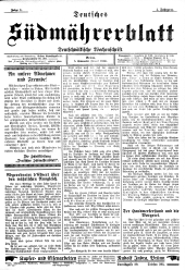 Deutsches Südmährerblatt