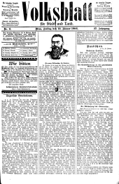 Volksblatt für Stadt und Land