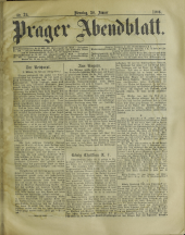 Prager Abendblatt