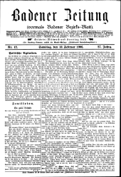 Badener Zeitung